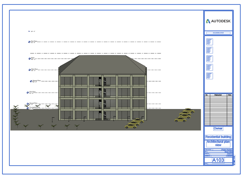 architectural plan view